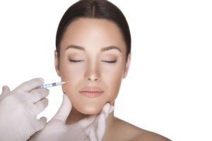 Woman receiving Facial Filler Treatment