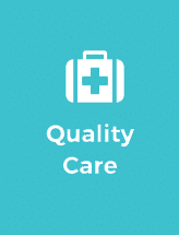 Miniature graphic that is a turquoise background with a white med box symbol with the text 